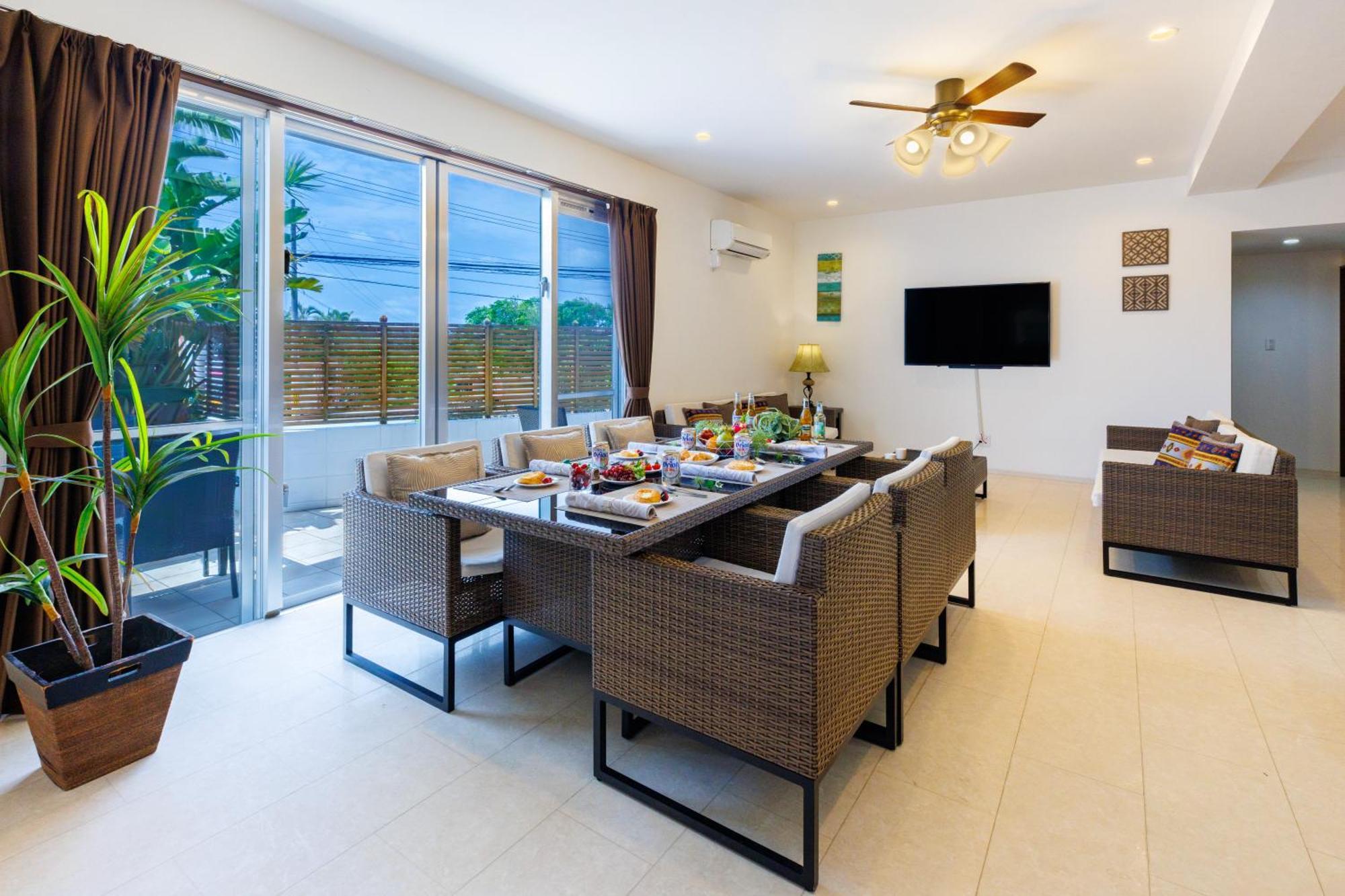 Вилла Terrace Garden Okinawa Онна Экстерьер фото